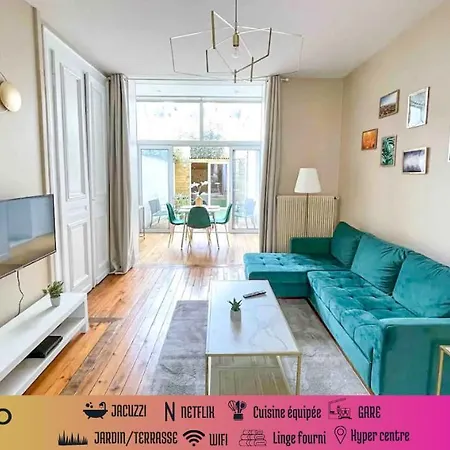 - 4 Pers - Netflix - Gare - Parking Apartment *