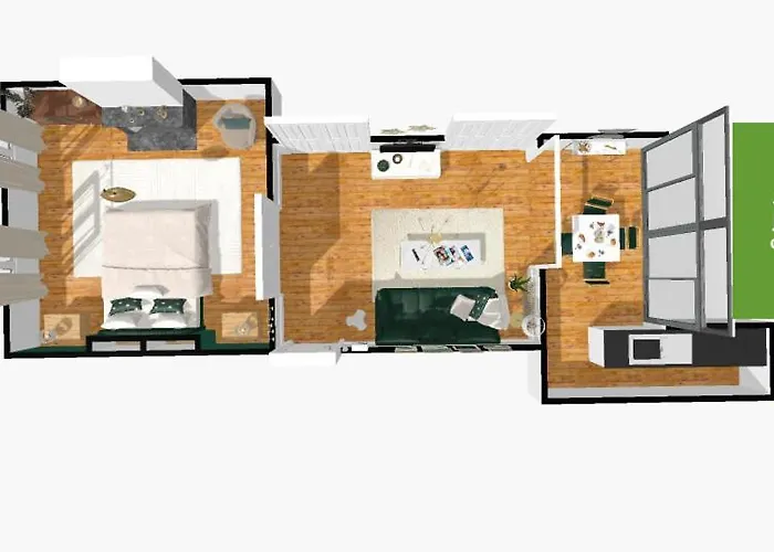 - 4 Pers - Netflix - Gare - Parking Lejlighed *